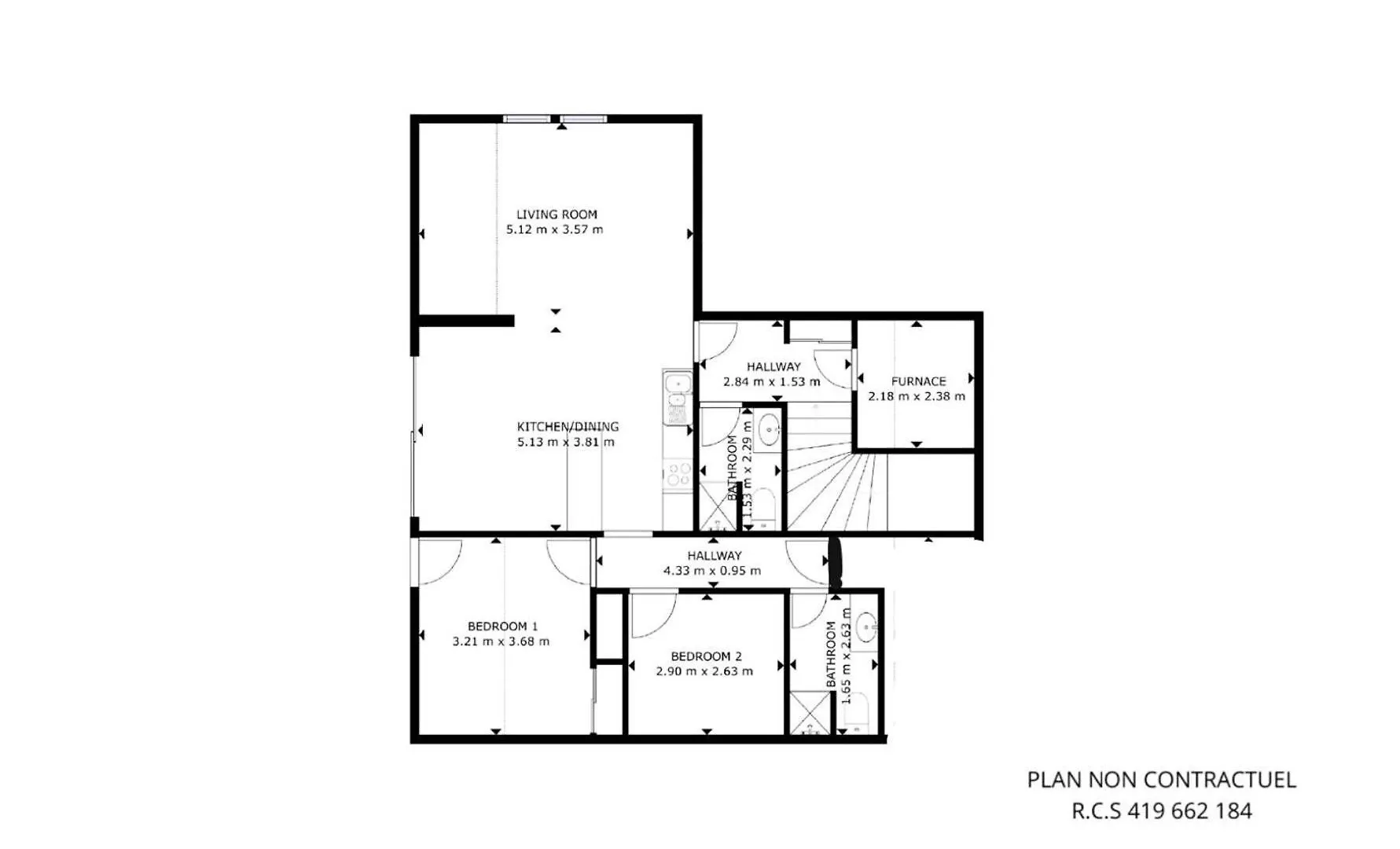 Residence Eperviere - Appartement Au Pied Des Pistes De 3 Pieces, 6 A 8 Personnes Mae-6931 생마르탱 드 벨빌
